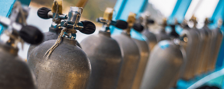 Газовые баллоны в Петровском Парке